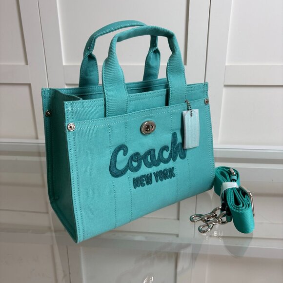 COACH Ivy Canvas Tote Bag - Picture 2 of 8
